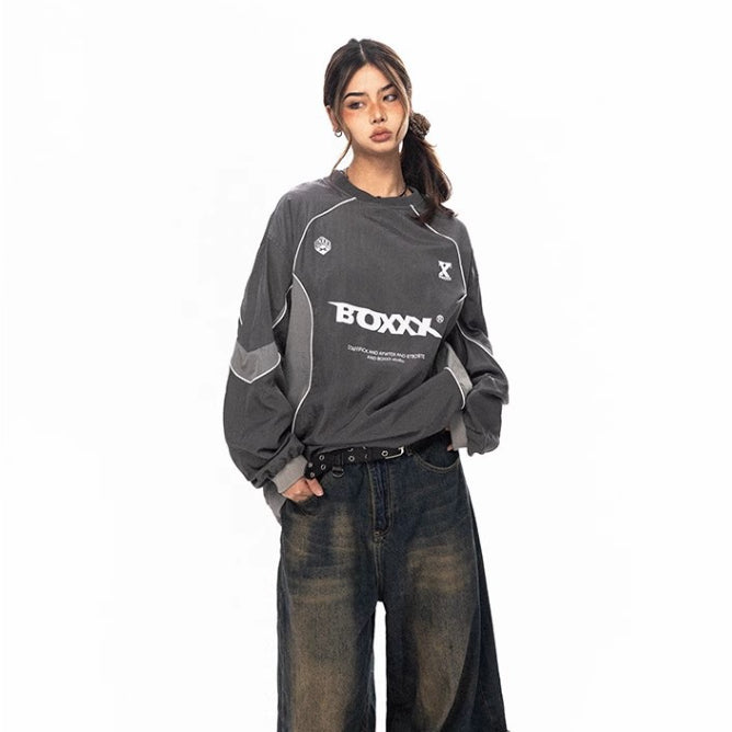 Casual Loose Cargo Pullover Sweater for Women