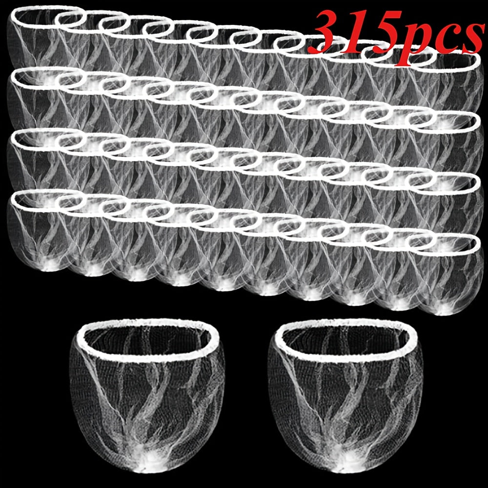 315-Piece Disposable Sink Strainer Bags for Bathroom and Kitchen Drains