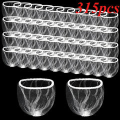 315-Piece Disposable Sink Strainer Bags for Bathroom and Kitchen Drains