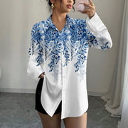 European And American Leisure Printed Shirt
