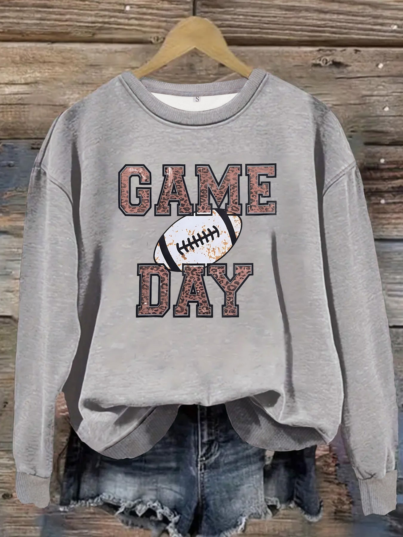 Women's Long Sleeve Baseball Pullover Sweater