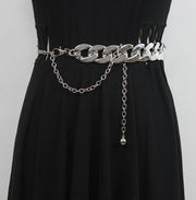 Slim Metal Chain Belt