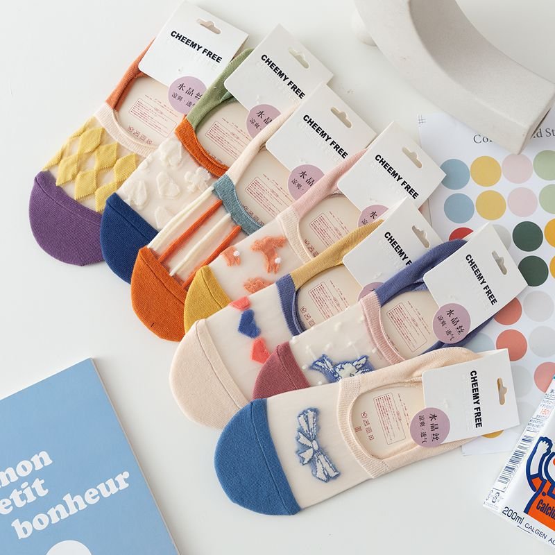 Invisible Boat Socks for Women - Trendy & Comfortable