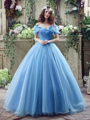 Blue Net Yarn Jumpsuit Wedding Dress