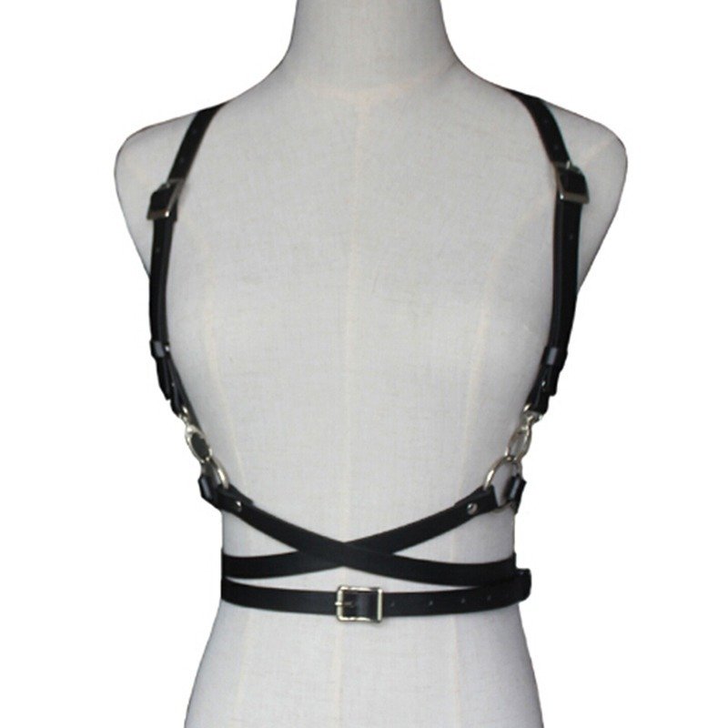 Personalized Leather Suspenders for Women