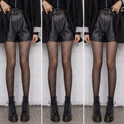 Sexy Red Leg Shaping Net Socks for Women