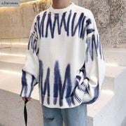 Cozy White Pullover Sweater for Early Autumn