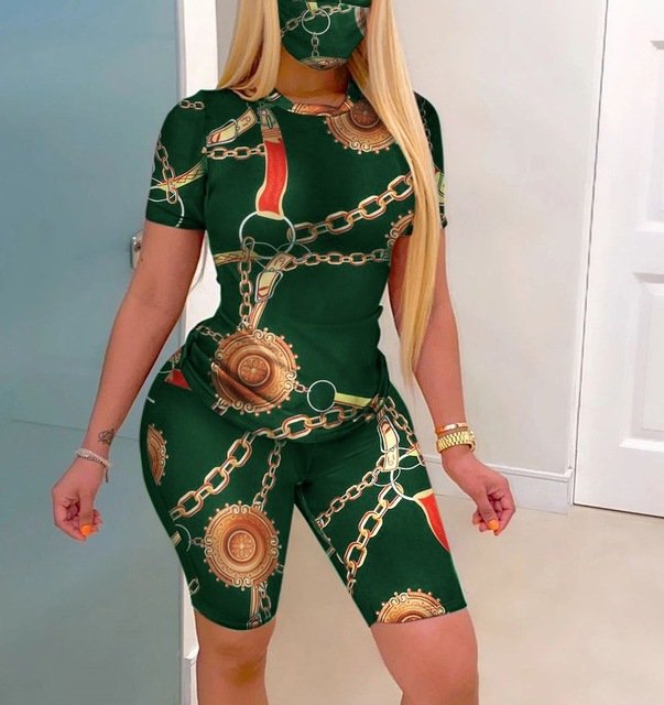 Women's Short Sleeve Sports Jumpsuit