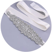 Diamond Rhinestone Wide Belt for Women