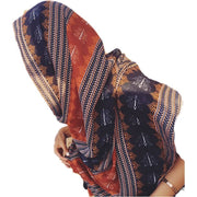 Vibrant Ethnic Scarf for Women's Travel
