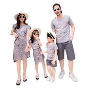 Coordinated Mother-Daughter Summer Dresses
