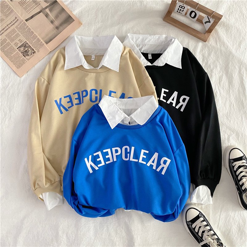 Autumn Junior High School Girl Jumpsuits Set