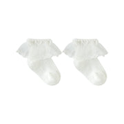 Breathable Baby Socks for Girls - Ultra-Thin Mesh Lace Socks