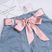 Wide Ribbon Belt