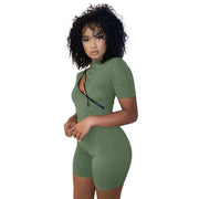 Skinny Contrast Jumpsuit for Women