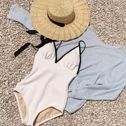 Sexy Backless Hot Spring Bikini Swimsuit for Ladies