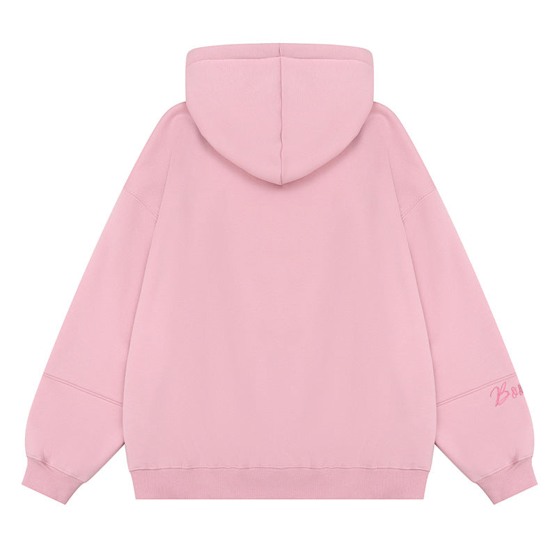 Women's Fleece-Lined Hooded Pullover Cozy Winter Sweatshirt
