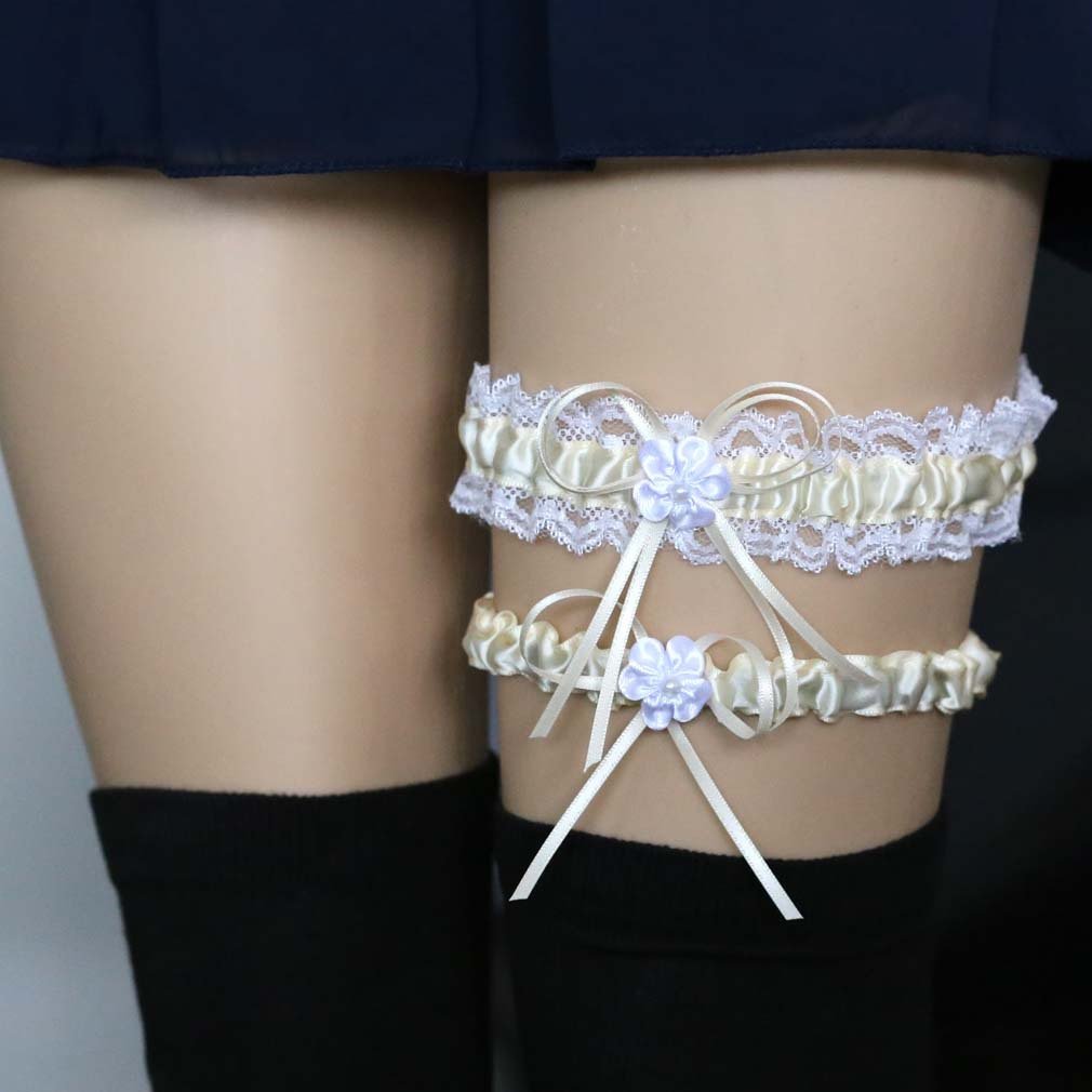 Sexy Lace Leg Socks with Leg Loops