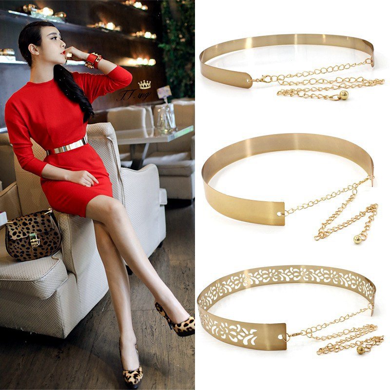 Elegant Waist Chain for Women - Personalized Metal Belt