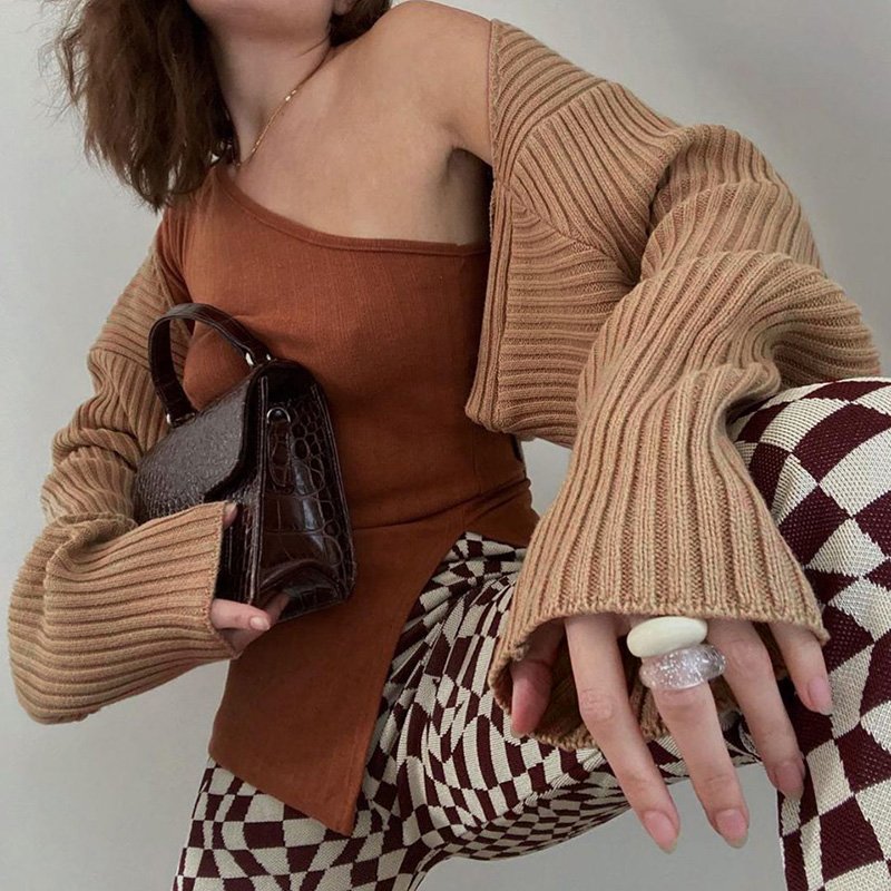 Women's Long-Sleeved Cardigan Sweater for Summer Sun Protection