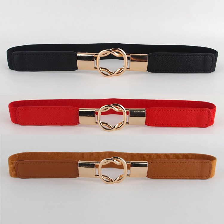 Classic Elastic Thin Belt for Men and Women