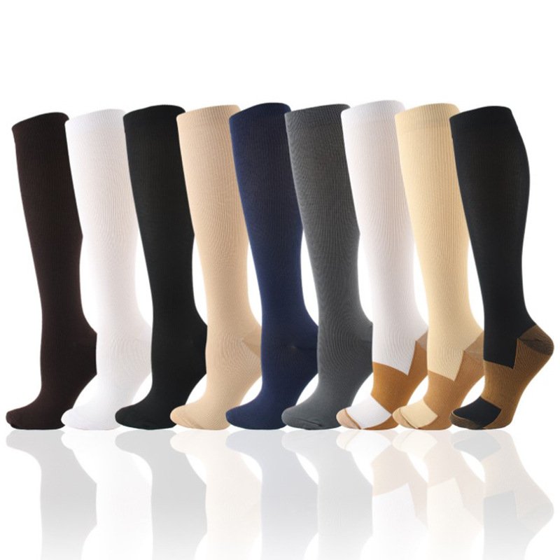 Copper Ion Sports Compression Socks for Enhanced Performance