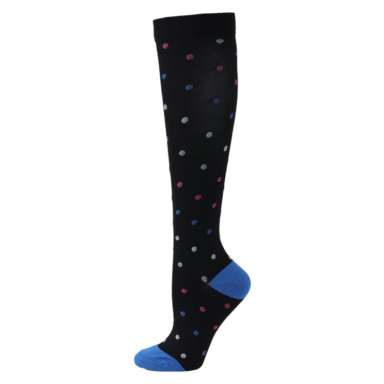 Multicolor Pattern Compression Socks for Men & Women