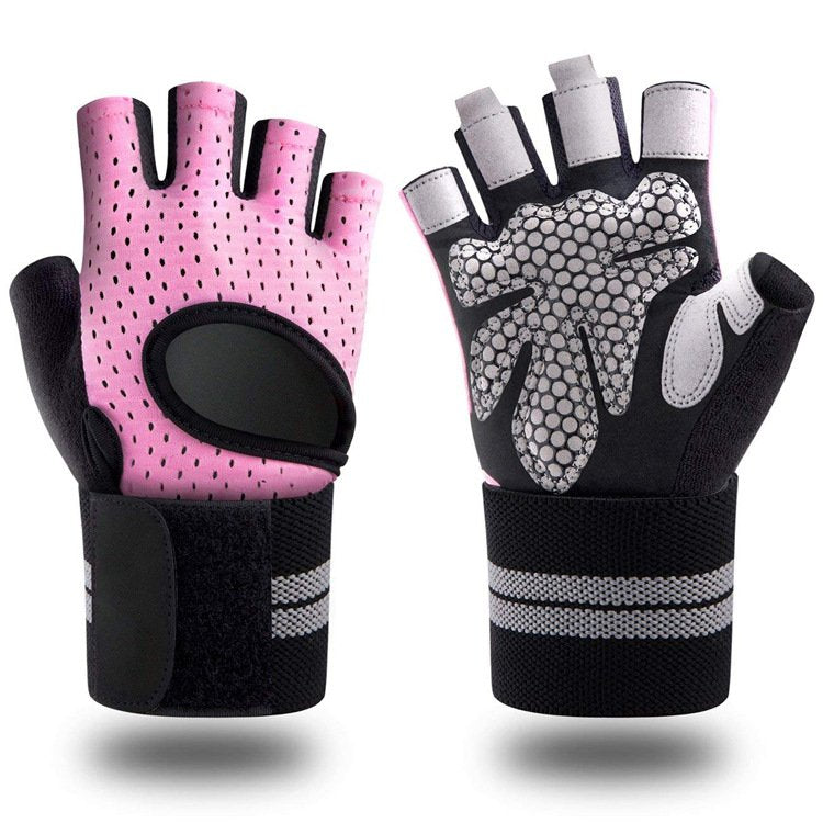 Non-Slip Sports Fitness Gloves for Men & Women