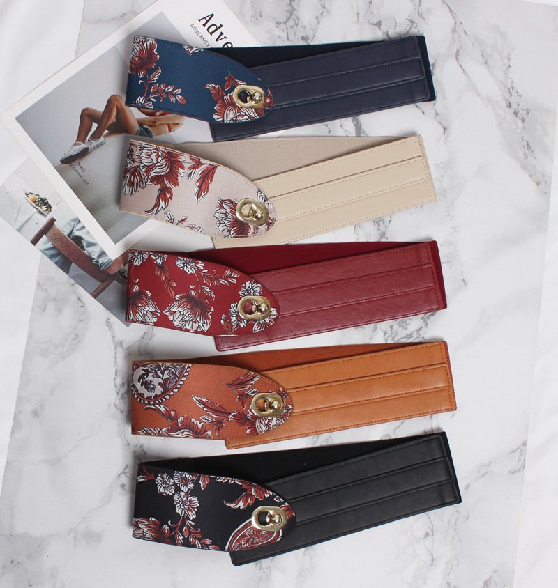 Wide Leather Belt