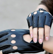 Motorcycle Gloves for Women - Soft & Breathable Leather
