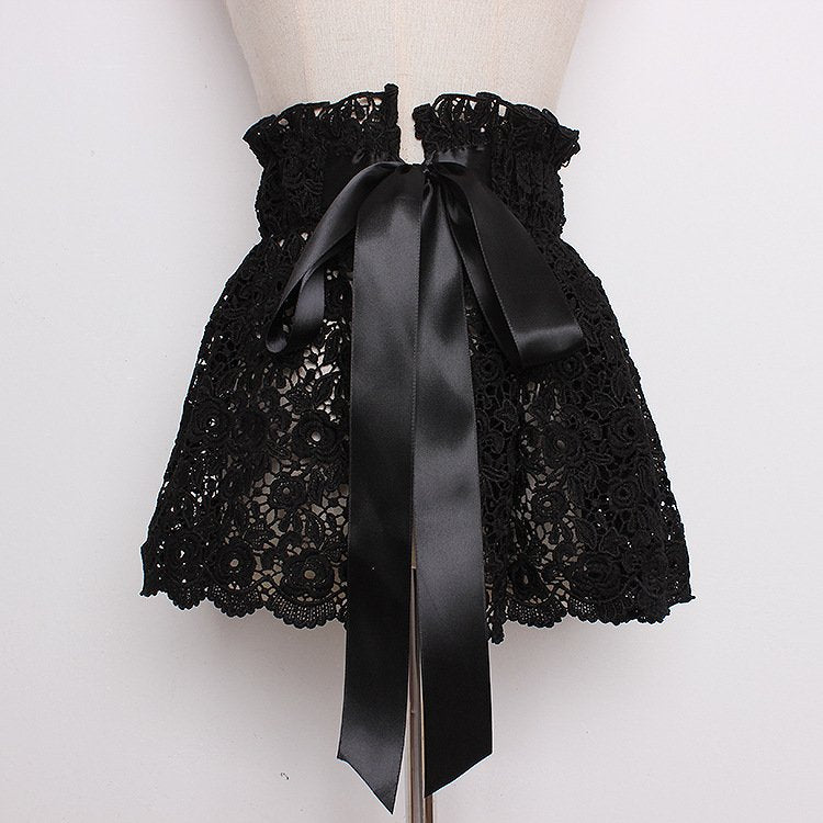 Wide Belt Dress Accessory