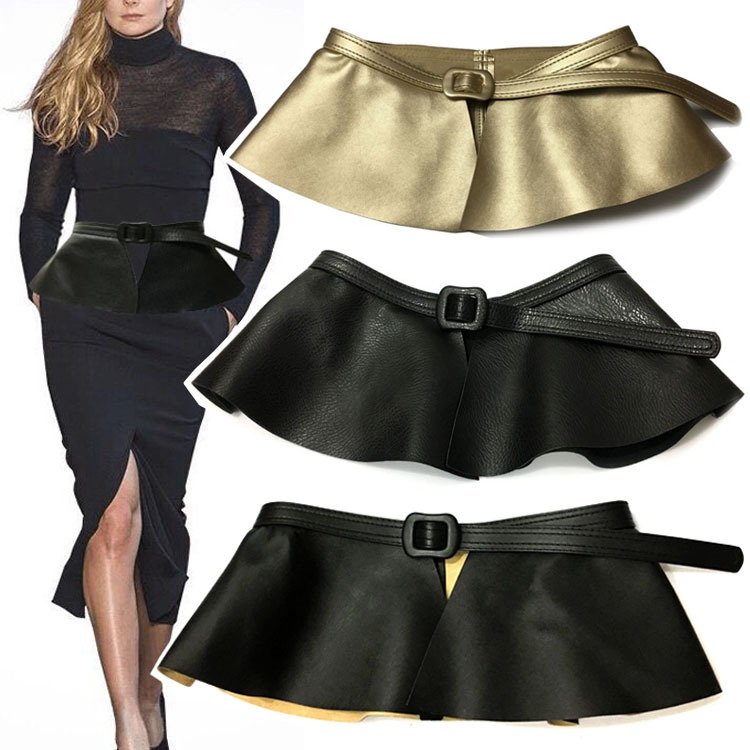Stretchy Ruffle Belt