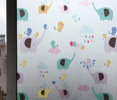 Glass Film Toilet Toilet Anti Walk Opaque Window Frosted Sticker