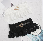 Lace Waist Belt for Women, Elastic Waistband Skirt Lining