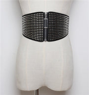 Universal Black Belt for Women, Wide Girdle Design