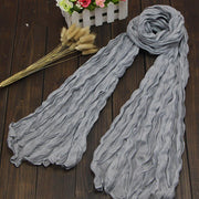 Autumn Candy Color Foldable Scarf for Kids