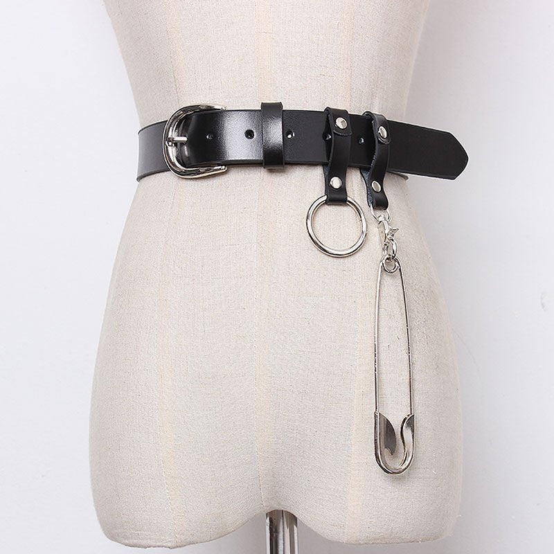 Edgy Chain Belt for Men