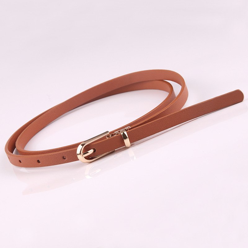 Slim Pin Buckle Belt