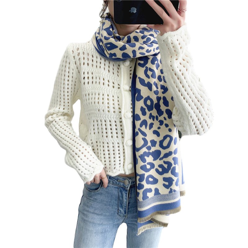 Warm Fringed Scarf