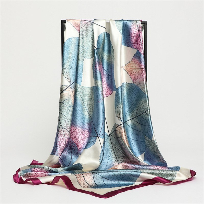 Elegant Travel Scarf with Sun Protection