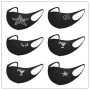 Dustproof Diamond Sticker Mask for Men & Women