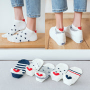 Cartoon Feather Yarn Women's Socks - Breathable & Cozy