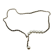 Pearl Metal Waist Chain Belt for Women