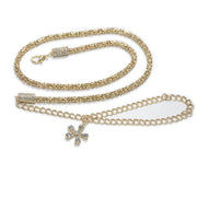 Golden Thin Waist Chain for Women