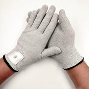 Conductive Leather Physiotherapy Gloves for Pain Relief