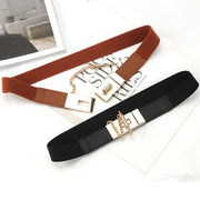 Elegant Women's Corset Belt with Elastic Waistband