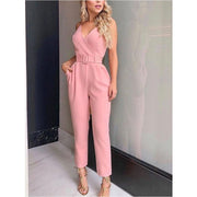 Sexy V-Neck Jumpsuit for Women