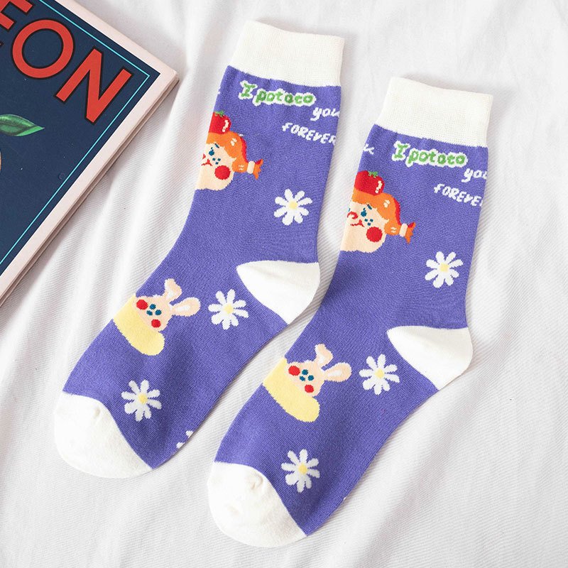 Cute Cartoon Socks for Women