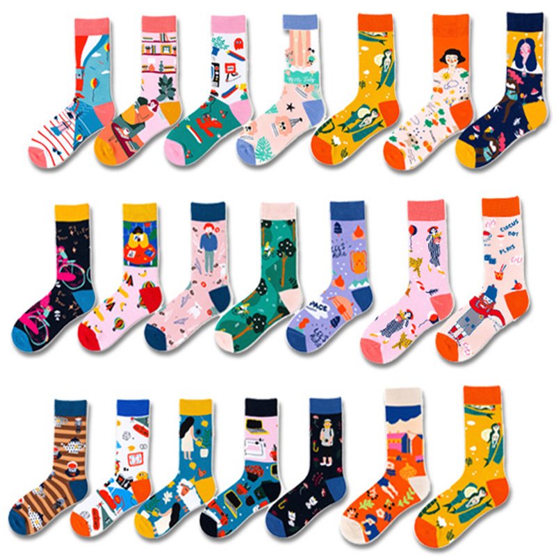 Laugh Together with Fun Couple Socks