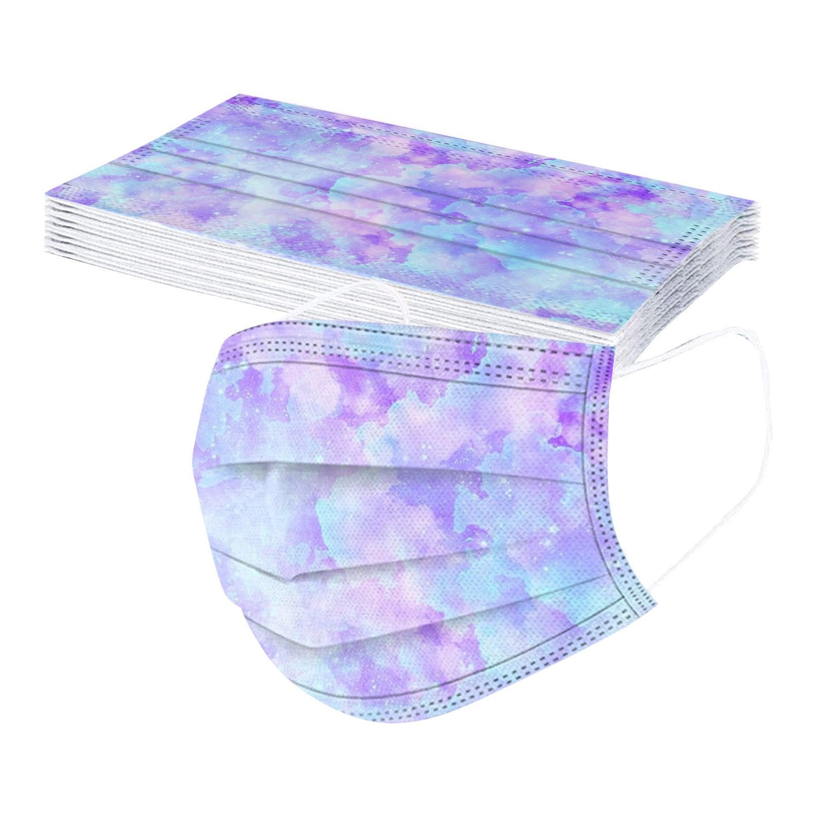 Reusable Kids Tie Dye Face Masks for School & Outdoor Play